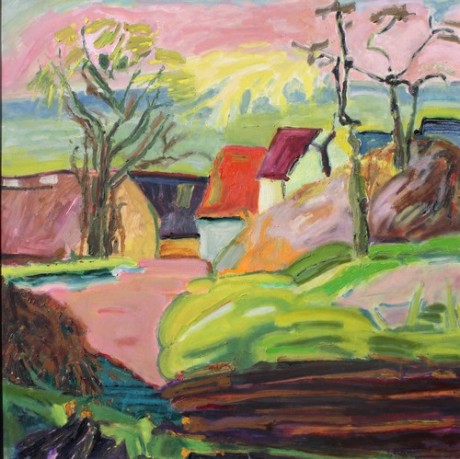 Semtěš (na kopci), 2013, 64x64 b