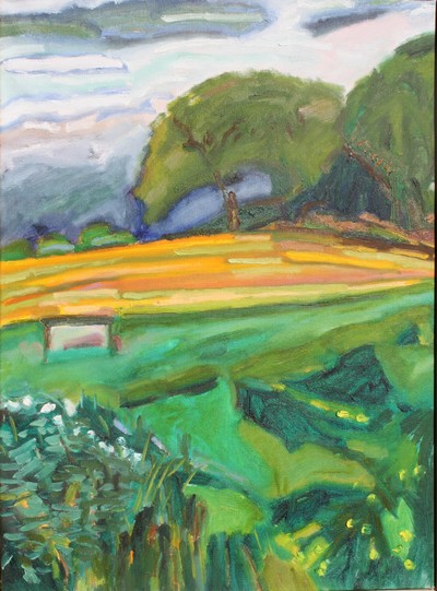 Na kopci (Semtěš), 2014, 57,5 x42 b